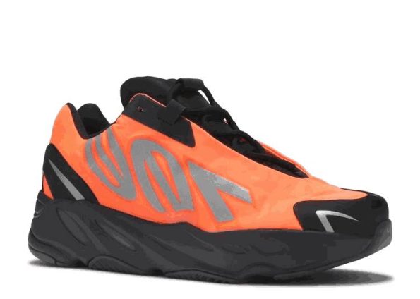 adidas yeezy boost 700 mnvn orange kinder schuh