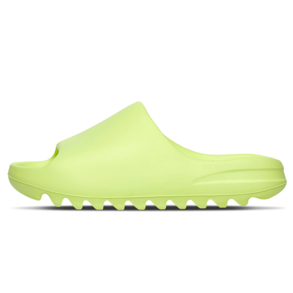 adidas yeezy slide glow green  schuh